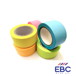 Vibrant Neon Washi Tape Set - 6 Rolls (5m x 20mm)